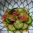 桜海老と胡瓜の酢の物
