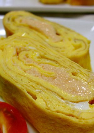 簡単☆たらこマヨ入り厚焼き玉子-レシピのメイン写真