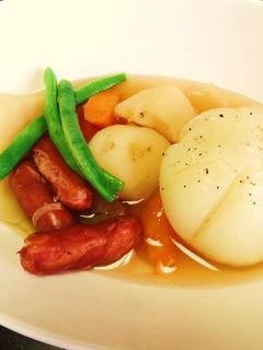 簡単☆丸ごと新玉ねぎのポトフ-レシピのメイン写真