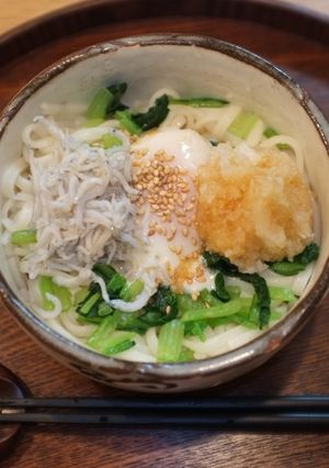 温玉しらすおろし☆ぶっかけうどん♪-レシピのメイン写真