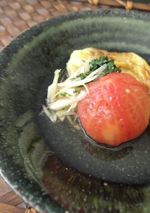 夏に☆茄子とトマトのひんやり煮-レシピのメイン写真