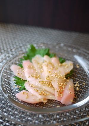 新生姜の簡単胡麻かけ♪-レシピのメイン写真