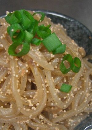 簡単一品★糸こんにゃくの明太子和え-レシピのメイン写真