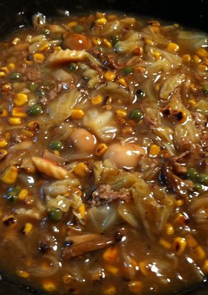 残り物整理! 中華丼で冷蔵庫きれい-レシピのメイン写真