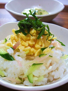 夏はサッパリ薬味寿司-レシピのメイン写真