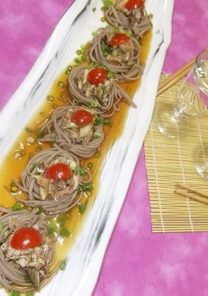 蕎麦かごサーディン-レシピのメイン写真