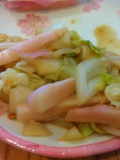 キャベツと新生姜のさっぱり味噌炒め-レシピのメイン写真
