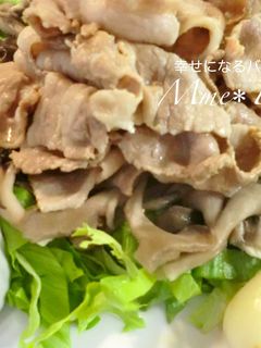 豚バラで紅茶豚*冷しゃぶ-レシピのメイン写真