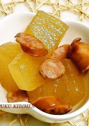 冬瓜とベーコン・ウィンナーの炒め煮-レシピのメイン写真