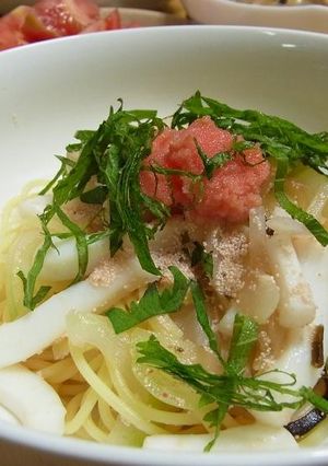 簡単♪いかと明太子パスタ-レシピのメイン写真