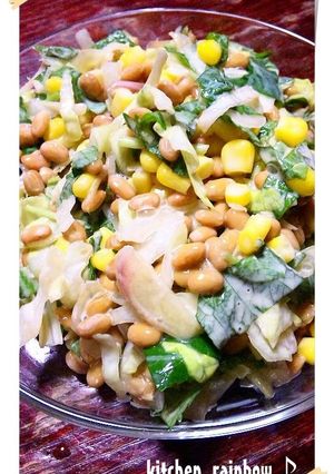 納豆サラダ☆-レシピのメイン写真