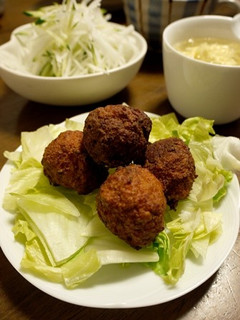 揚げ鶏だんご-レシピのメイン写真