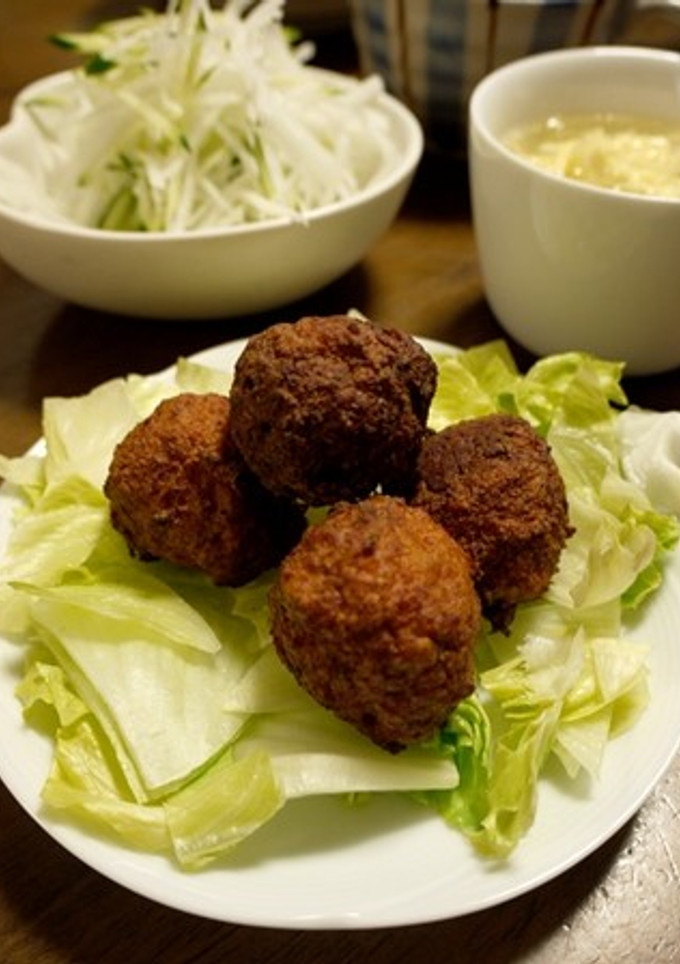 揚げ鶏だんご-レシピのメイン写真