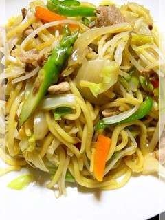 野菜たっぷり!上海風焼きそば-レシピのメイン写真