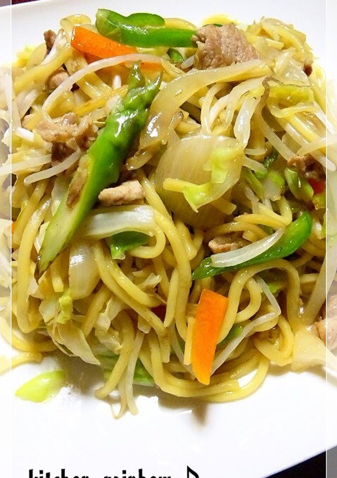 野菜たっぷり！上海風焼きそば-レシピのメイン写真