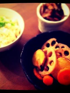 さつまいもといろいろ根菜の重ね煮-レシピのメイン写真