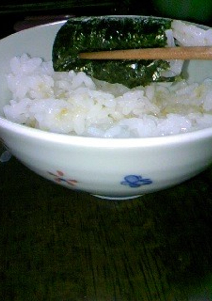 簡単おいしいのりバタご飯-レシピのメイン写真