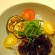 ゆずポン酢ジュレの夏野菜サラダ