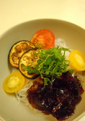 ゆずポン酢ジュレの夏野菜サラダ-レシピのメイン写真