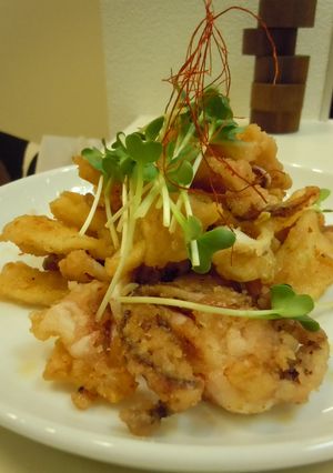 イカの唐揚げ♪ピリ辛にんにくがらめ-レシピのメイン写真
