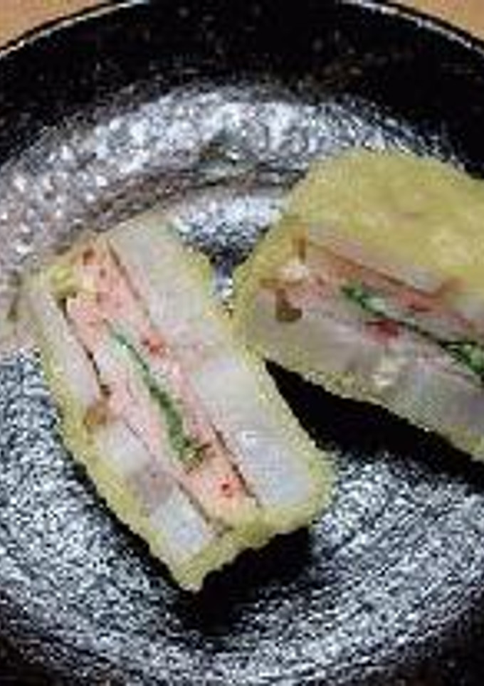蓮根のはさみ揚げ　料亭風-レシピのメイン写真