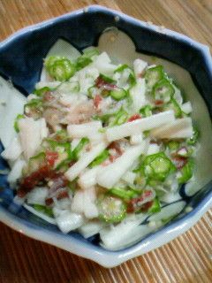 山芋おくら-レシピのメイン写真
