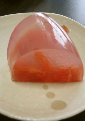 ぷるるん☆夏だけ♪スイカ入り寒天-レシピのメイン写真