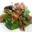 お弁当に『ナスとお肉の炒めもの』