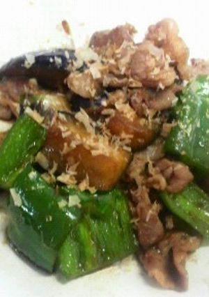 お弁当に『ナスとお肉の炒めもの』-レシピのメイン写真