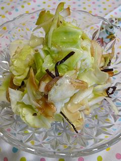梅昆布茶&塩昆布でキャベツの浅漬け-レシピのメイン写真