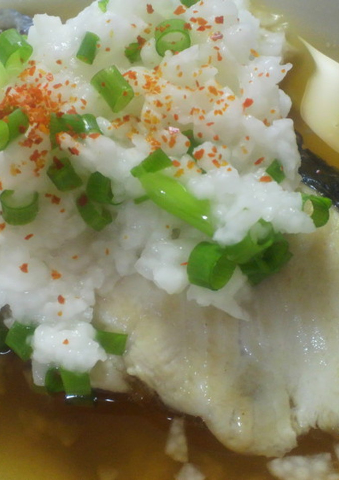 サバの蒸し物　とろろかけ-レシピのメイン写真