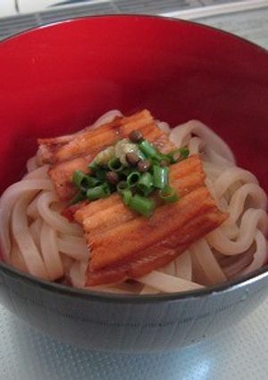 穴子のきねうち麺　夏バテ防止メニュー-レシピのメイン写真