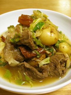牛すじとドライトマトの煮込み-レシピのメイン写真