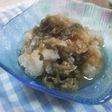 おろし大根ととろろ昆布のポン酢和え