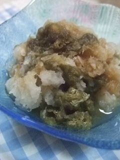 おろし大根ととろろ昆布のポン酢和え-レシピのメイン写真