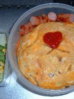 カレーオムライス-レシピのメイン写真