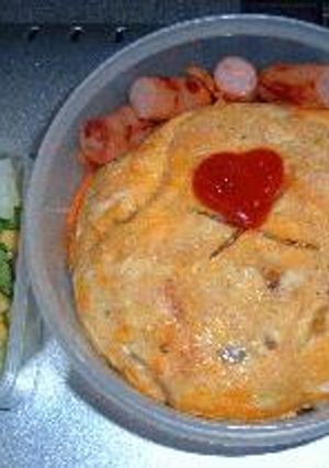 カレーオムライス-レシピのメイン写真