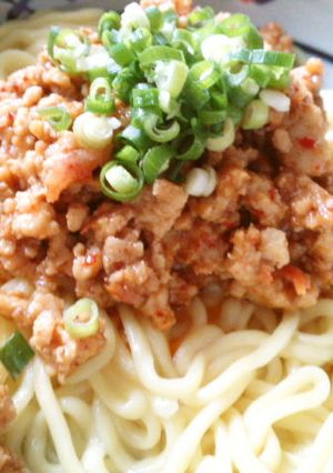 伝説の汁なし担々麺-レシピのメイン写真