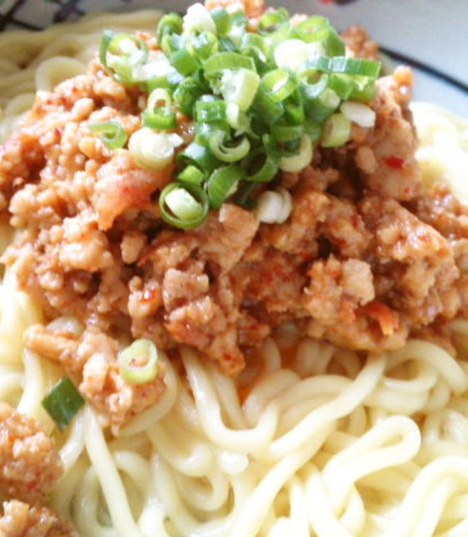 伝説の汁なし担々麺-レシピのメイン写真