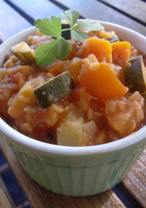 超簡単　レンズ豆　トマト煮　♪-レシピのメイン写真