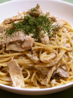 きのこソースとエリンギのパスタ-レシピのメイン写真
