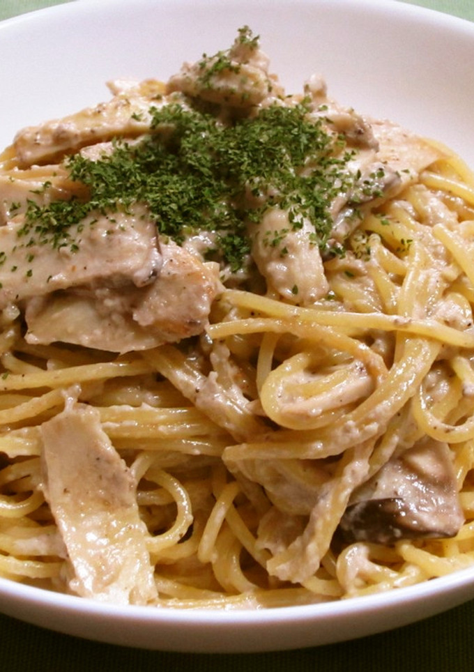 きのこソースとエリンギのパスタ-レシピのメイン写真