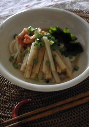 ごぼうのゴマピクルスde冷やしうどん-レシピのメイン写真
