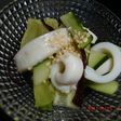イカとたくあん・きゅうりの甘酢和え