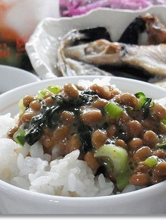 ズボラ飯!野沢菜納豆ご飯-レシピのメイン写真