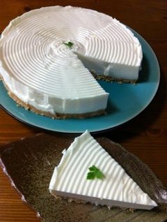 レアチーズケーキ(ヨーグルト風味)-レシピのメイン写真