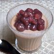 カフェオレ仕立ての豆乳羹