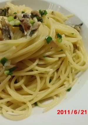 オイルサーディンのペペロンチーノ-レシピのメイン写真