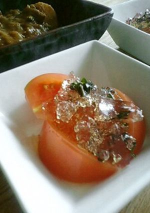 おしゃれ酢トマト✿和風ジュレ添え-レシピのメイン写真