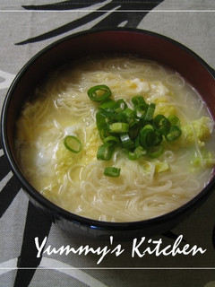 ダシダであったか素麺-レシピのメイン写真